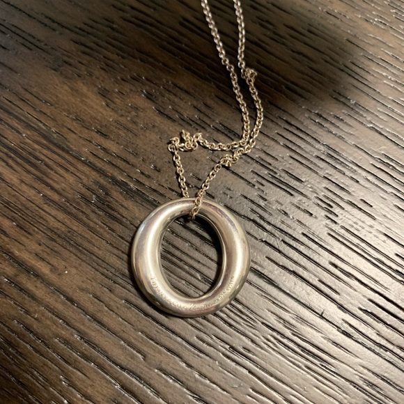 Tiffany & Co Elsa Peretti Sevillana Necklace on Tiffany & Co Elsa Peretti chain - Picture 6 of 6